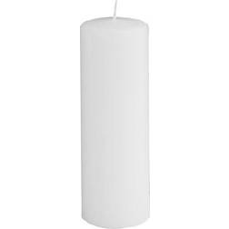 Blockljus 6x18 cm Vit LED-ljus