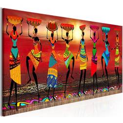 Arkiio African Women Dancing 150x50 Tavla