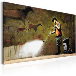 Arkiio Cave Painting by Banksy 60x40 Tavla