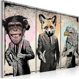 Arkiio Monkey business 120x80 Tavla