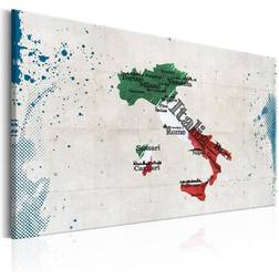 Arkiio Map Italy 120x80 Tavla