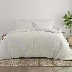 Home Collection Spring Vines Duvet Cover White (243.84x243.84cm)