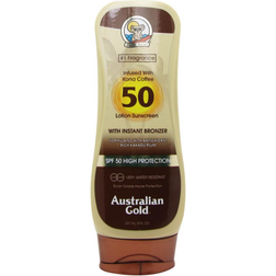 Australian Gold Sunscreen Lotion with Bronzer SPF50