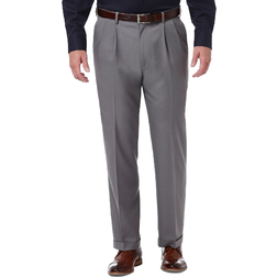 Haggar Premium Comfort Dress Pant - Med Grey