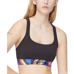 Calvin Klein Reimagined Heritage Pride Bralette - Black