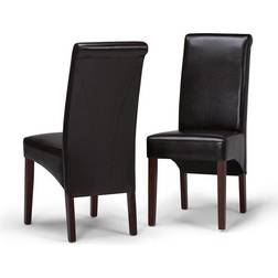 Simpli Home Avalon Kitchen Chair 40.2" 2pcs