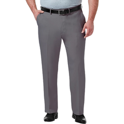 Haggar Big & Tall Premium Comfort Dress Pant - Med Gray