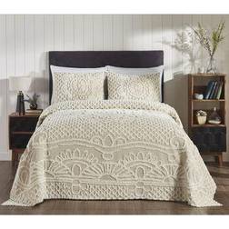 Better trends Trevor Bedspread Beige (243.84x228.6cm)