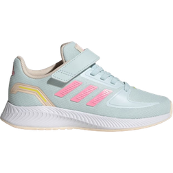 adidas Kid's Runfalcon 2.0 - Almost Blue/Beam Pink/Bliss Orange