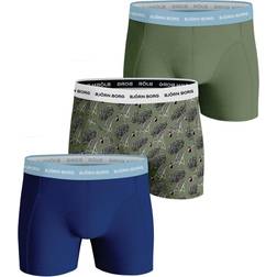 Björn Borg Core Boxer 3-pack - Khaki/Blue