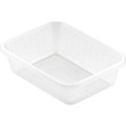 Duni Plastform Rektangulär Halvtransparent 35cl 50st Köksutrustning