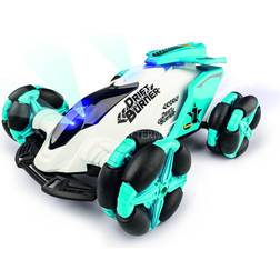 Carson RC Bil nybörjare Elektrisk Monstertruck RC Sport Drift Burner Fyrhjulsdrift (4WD) inkl. batteri, laddare och sändarbatterier