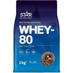 Star Nutrition Whey-80 Chocolate Hazelnut Nougat 1kg