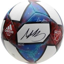 Gianluca Busio Sporting Kansas City Autographed 2019 Adidas MLS Top Competition Soccer Ball Corkscrew