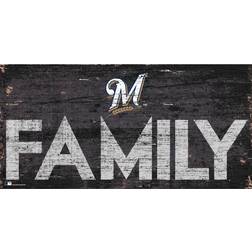 Fan Creations Milwaukee Brewers Family Sign