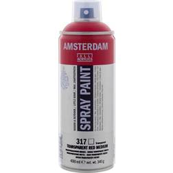 Amsterdam Spray Paint 400 ml Transparent Red Medium 317