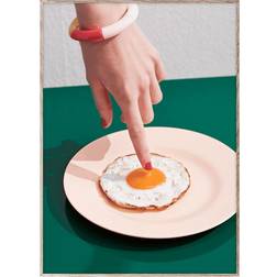 Paper Collective Fried Egg 50x70 cm Poster 50x70cm