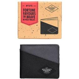 Gentlemen's Hardware Bi Fold Wallet Black