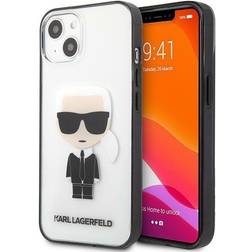 Karl Lagerfeld Ikonik iPhone 13 Mini Genomskinlig KLHCP13SHIKCK