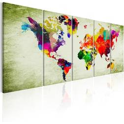 Arkiio Colourful Continents 200x80 Tavla