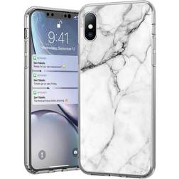 Wozinsky Wozinsky Marble skal iPhone 8 Plus/7 Plus Vit
