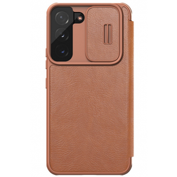 Nillkin QIN Pro case for Samsung Galaxy S22 (Brown) Universal