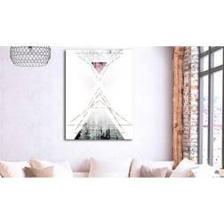 Furniturebox Geometric Abstraction (1 Part) Vertical 60x90 Artgeist sp. z o. o Tavla