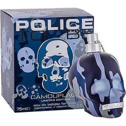 Police To Be Camouflage Blue Eau de Toilette Spray 75ml