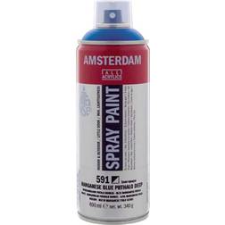 Amsterdam Akrylspray Mangan. Blue Dp