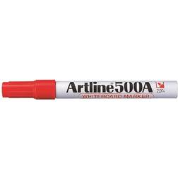 Artline 12 stk. Whiteboard Marker 500A rød