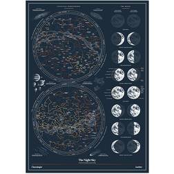 Luckies of London Night Sky Poster