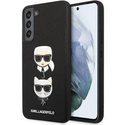 Karl Lagerfeld Saffiano & Choupette Head Galaxy S22 Plus Svart