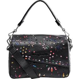 Desigual Diecut Sling bag Str Skuldertasker Polyester hos Magasin 2000 Negro