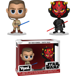 Star Wars Darth Maul en Obi Wan Vynl