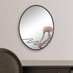 51046 Flamingo 26 x 21 x 2 in Wall Mirror