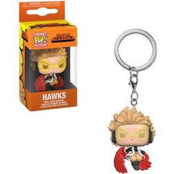 Funko Pocket Pop Sleutelhanger My Hero Academia Hawks - Jaune
