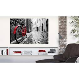 Artgeist Vintage Red Bike 90x60 sp. z o. o Tavla