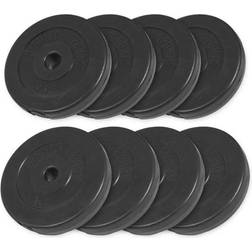 Gorilla Sports Viktskivor Basic Cement 4x2,5kg 4x5kg