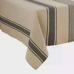 Saro Lifestyle Aulaire Tablecloth Beige (228.6x165.1cm)