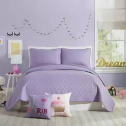 Urban Playground Coty Quilts Purple (223.52x167.64cm)