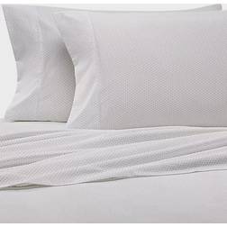 Home Collection Dot Print 4-pack Underlakan Grå (259.08x228.6cm)