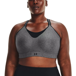 Under Armour Plus Size Infinity High Impact Sports Bra - Charcoal Light Heather