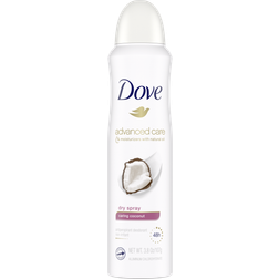 Dove Advanced Care Dry Antiperspirant Caring Coconut Deo Spray 107ml