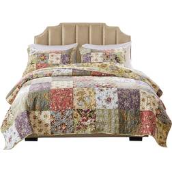 Greenland Home Fashions Blooming Prairie Quilts Multicolour (223.52x172.72cm)