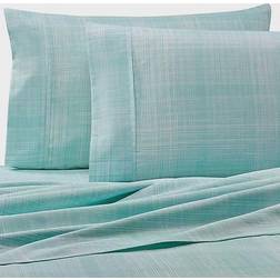 Home Collection Thatch 3-pack Bed Sheet Blue (243.84x167.64cm)