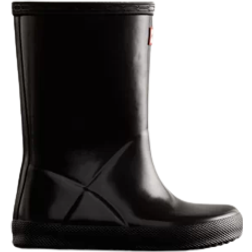 Hunter Kids First Classic Gloss Rain Boots - Black