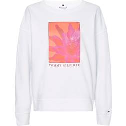 Tommy Hilfiger RLX Floral Opennk Sweatshirt Dam Blusar