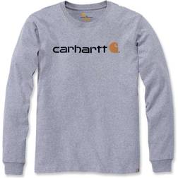 Carhartt EMEA Workwear Signature Graphic Core Logo Longsleeve - Azul