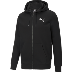 Puma Essentials Small Logo Full-Zip Hoodie - Black