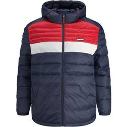 Jack & Jones Jjeace Puffer Hood Forest Night